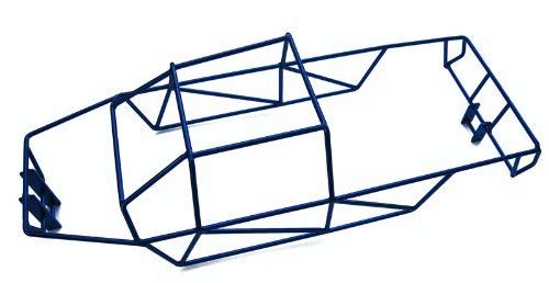 E-Maxx 3908 3903 Blue Polished Stainless Steel Full Roll Cage