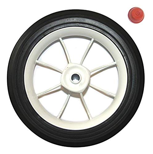 Radio Flyer Rear Wheel/Tire for PINK Classic Tricycle (White Rim)