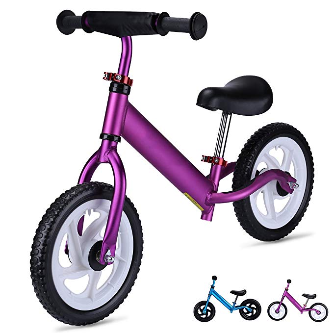 OUTON Balance Bike for Kids Aluminum Frame No Pedal Child Learning Bike 18 Month to 5 Years 4.3lbs