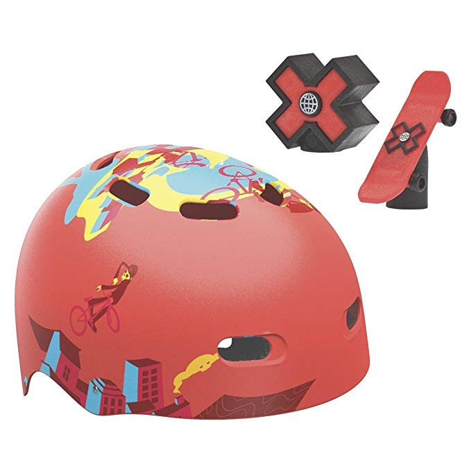 Bell XGames Recon Child Multi-Sport Helmet with Valve Caps