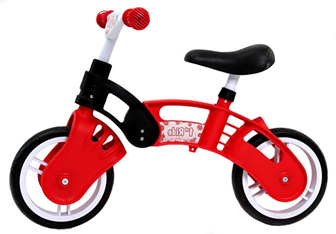 1st Ride Red Toddler Training No Pedal Balance Bike - 18 months to 3 years