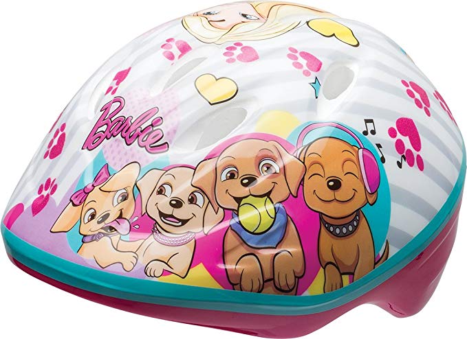 Bell Child and Toddler Barbie Bike Helmets