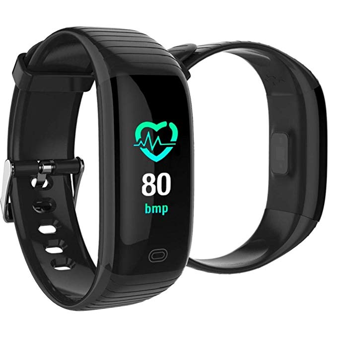 Insaneness Sports Heart Rate/Sleep Monitor Fitness Tracker Smart Watch Wrist Band Bracelet Watch Bracelet Link Ring