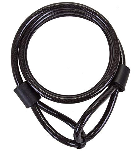 Sunlite Coiled Cable, 8mm x 6 ft., Black