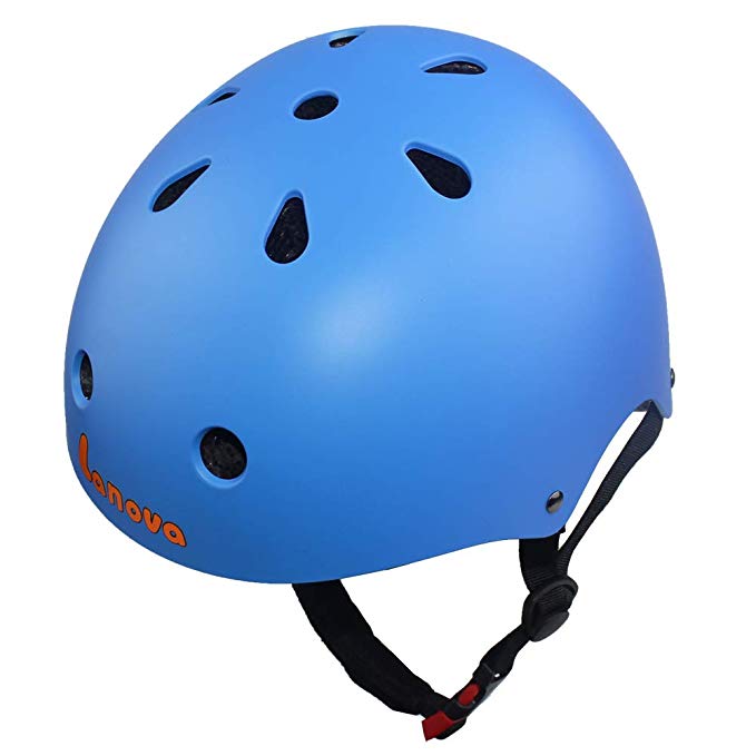 Lanova Toddler Kids Adjustable Bike Helmet,CPSC Certified Cycling Multi-Sport Safety Skating Scooter Helmet for 3 to 8 Years Old Girls/Boys