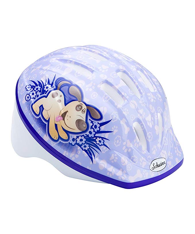 Schwinn Toddler Girls Puppy Microshell Helmet