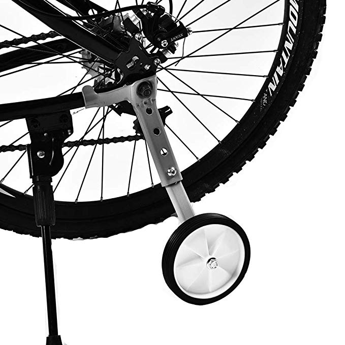 Bicycle Training Wheels Variable Speed Bicycle Training Wheels Rear Wheel Bicycle Stabilizers Mounted Kit for Children Kids Universal Bike 16 18 20 22 inch