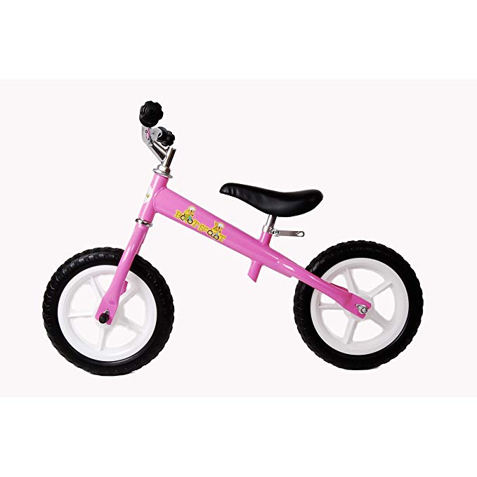 Boot Scoot Bikes Children's Zoomer Balance Bike, Sunrise Pink