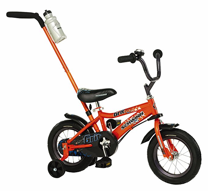 Schwinn Boys' 12-Inch Grit Bike,Orange