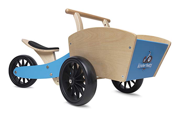 Kinderfeets Cargobike Kids Wooden Balance Bike