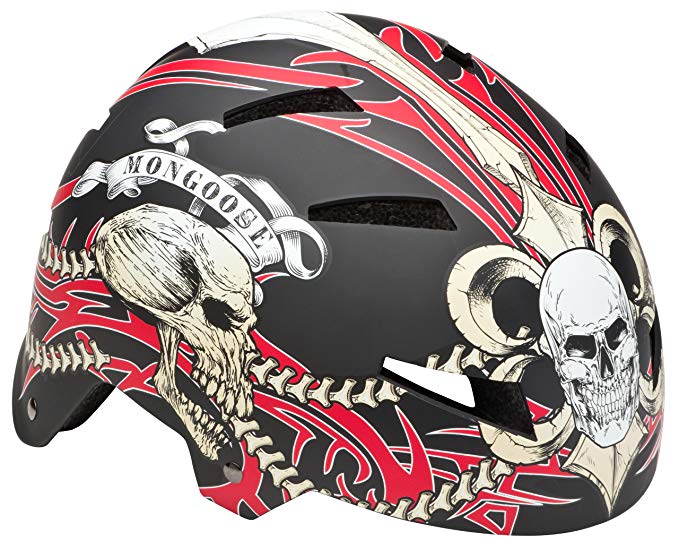 Mongoose Kroman Youth Hardshell Skulls