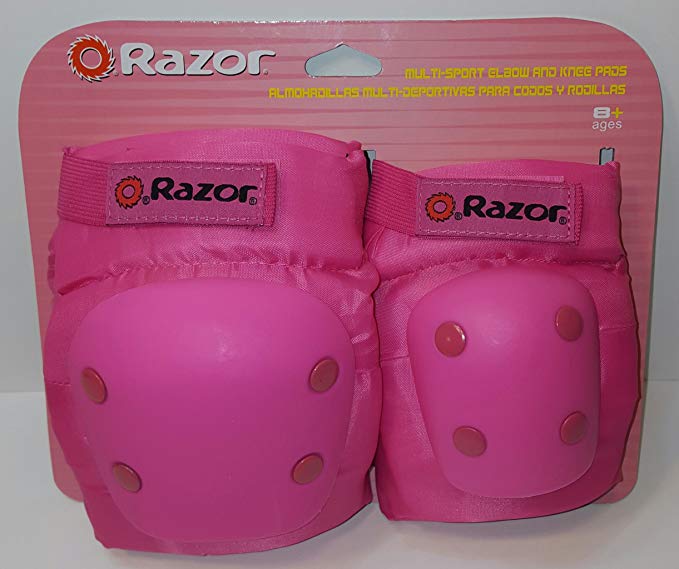 Razor Multi-Sport Knee and Elbow Pads Pink