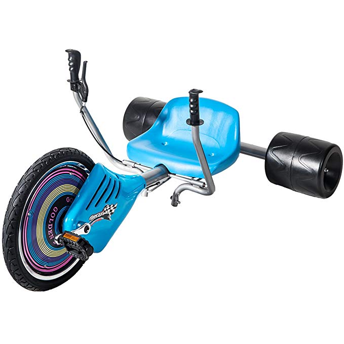 Merax Children's Drift Trike Big Wheel Machine Bikewith 15