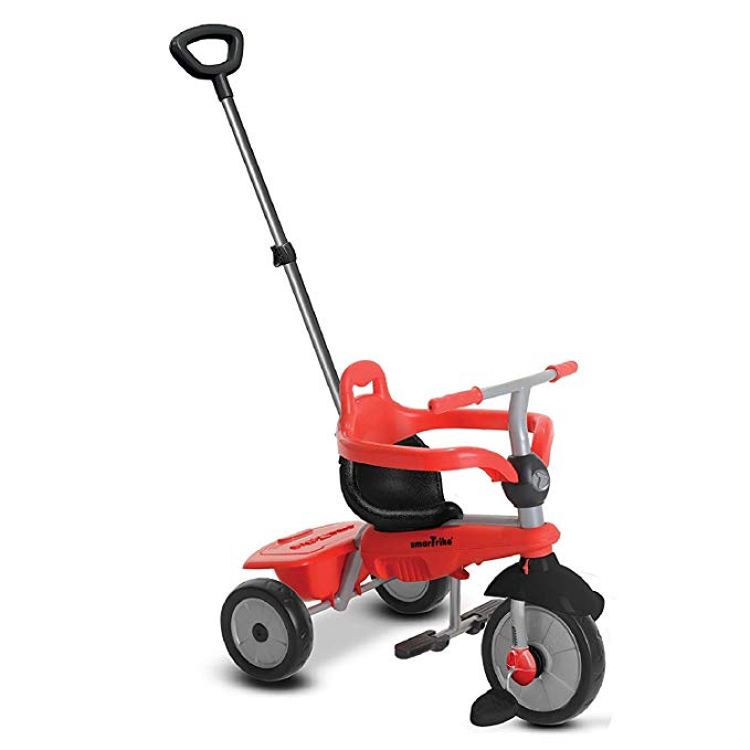 smarTrike Breeze Baby Tricycle, Red