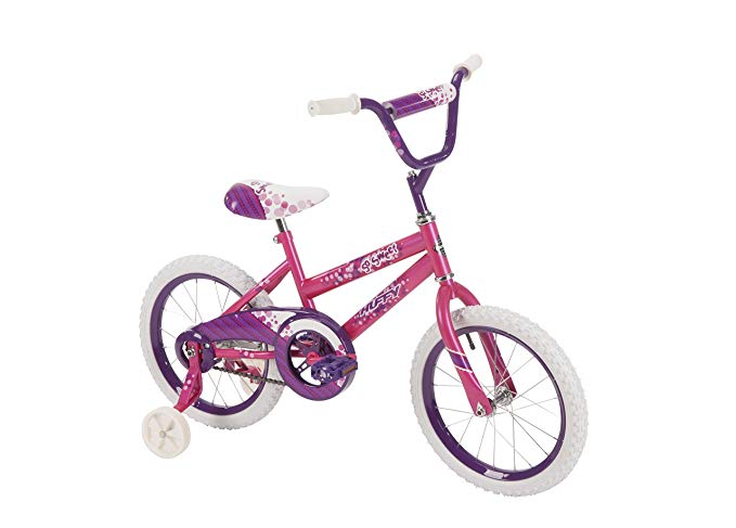 16'' Huffy So Sweet Girls' Bike, Pink/Purple