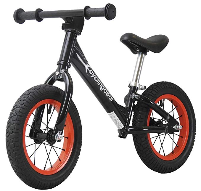 CyclingDeal Alloy Kids Push Balance No-Pedal Bike 12