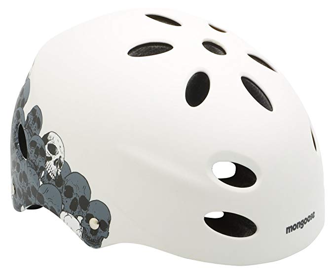 Mongoose Woodgrain Youth Street Helmet