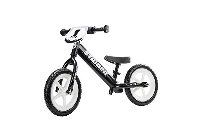 Strider - 12 Pro Balance Bike, Limited Edition Black Pearl