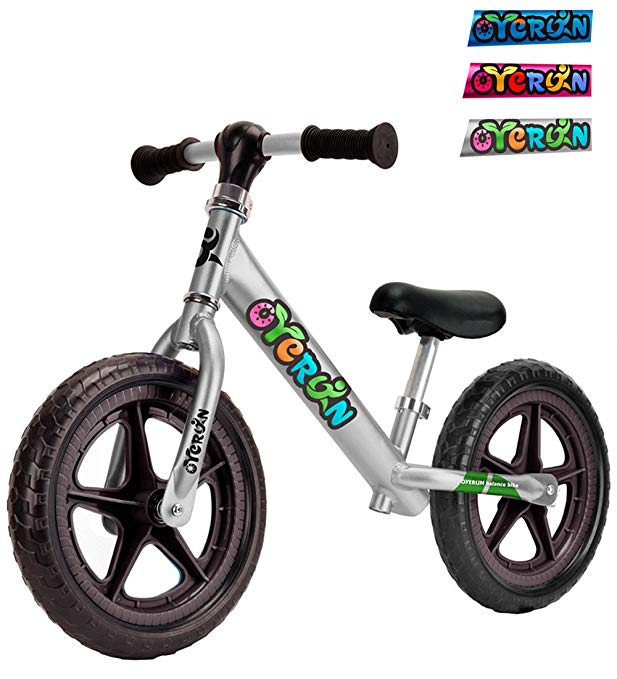 Oyerun Baby Fit Balance Bike - Kids Smart Adjustable Push Bikes