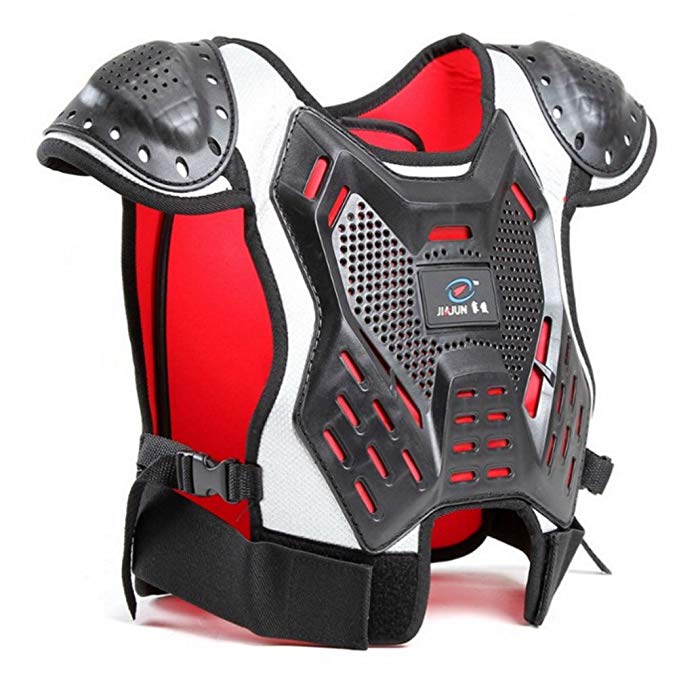 Children's Professional Armor Vest Motocross Armor Protective Kids Skate Board Skiing Back Support Motorcycle Protective Gear Jackets Guard Shirt Back Support