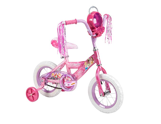 Huffy Bicycle Company Number 22455 Disney Princess Bike, Raspberry to Pink Fade, 12-Inch