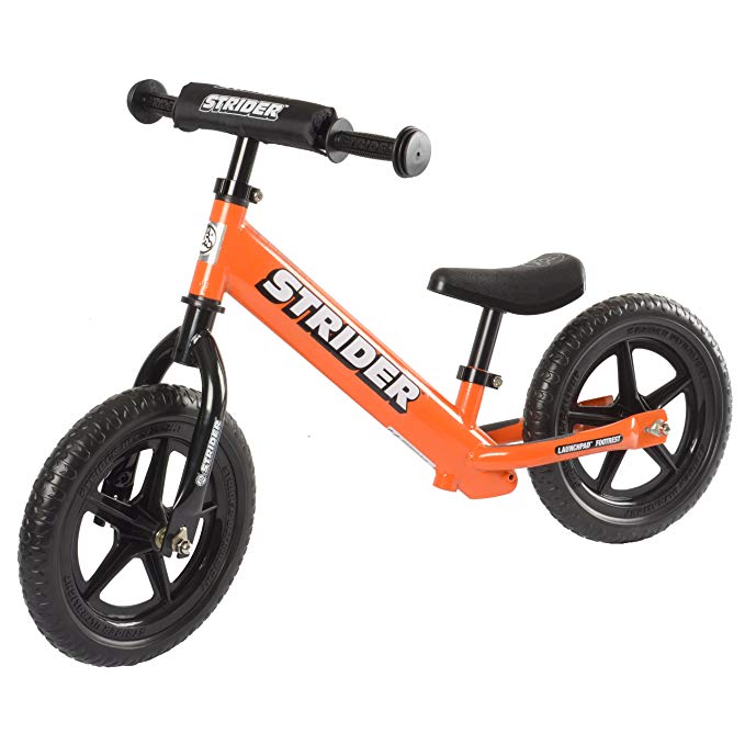 Strider ST-4 No-Pedal Balance Bike, For 18 mos.- 5 years, Orange