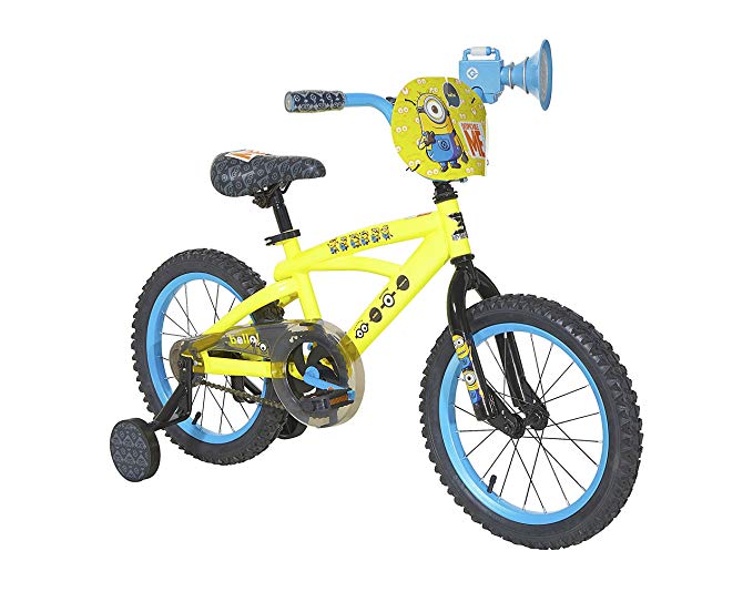 Minions Boys Dynacraft Bike, Yellow/Blue/Black, 16